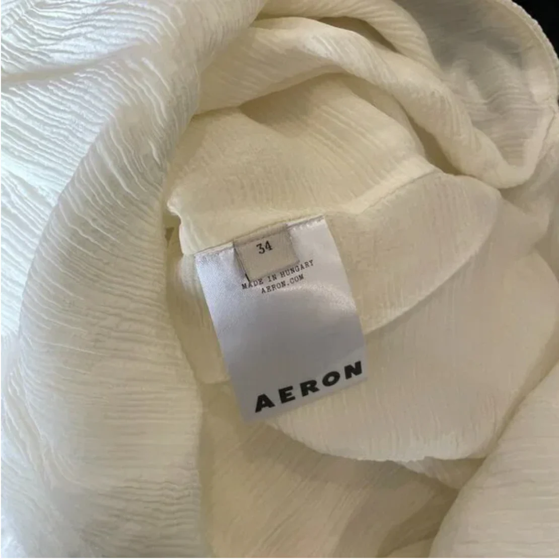 Aeron Women's Off White Sarla Open-Back Asymmetric Dress - Image 5