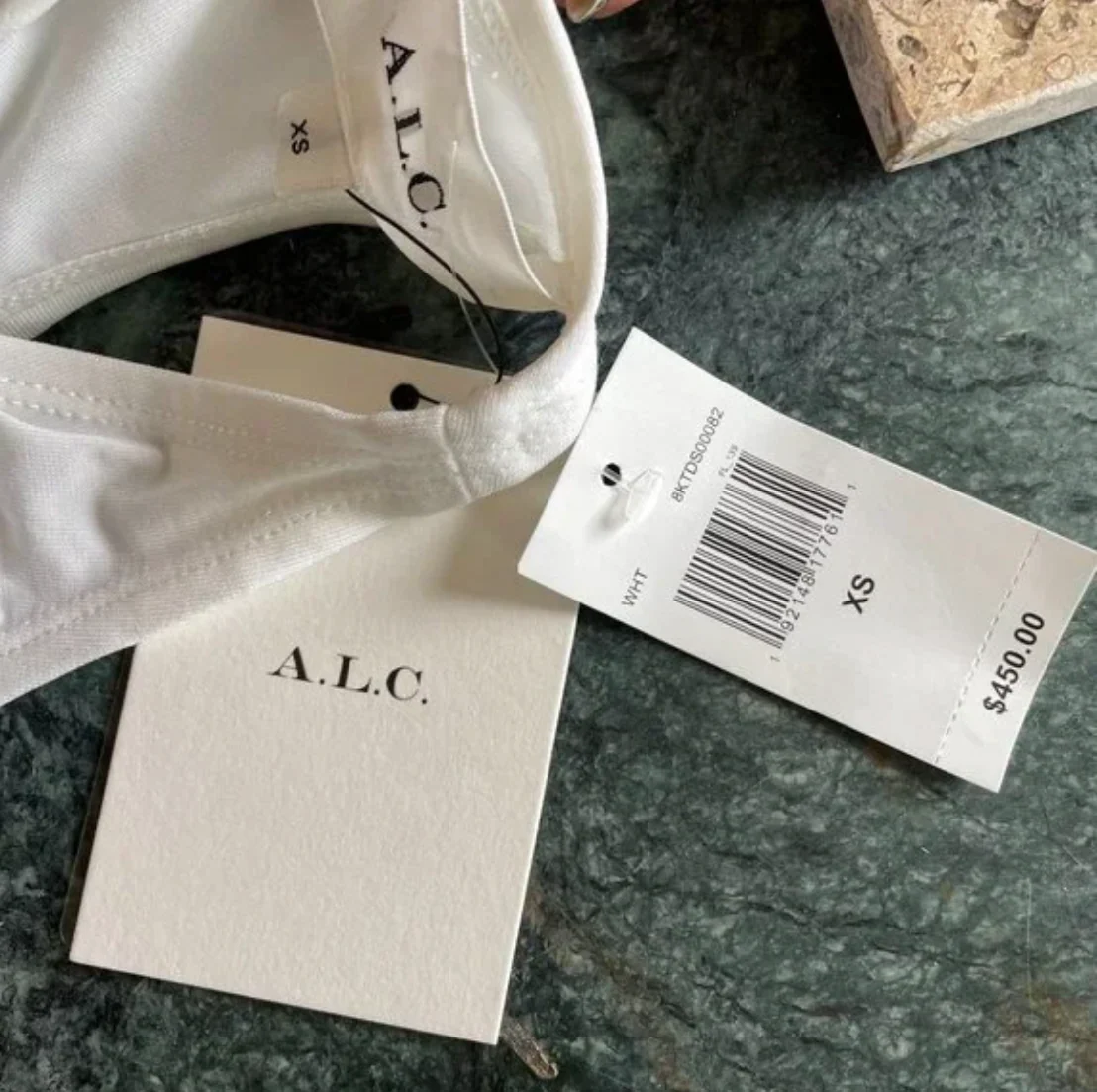 ALC Adrienne Dress In White - Image 3