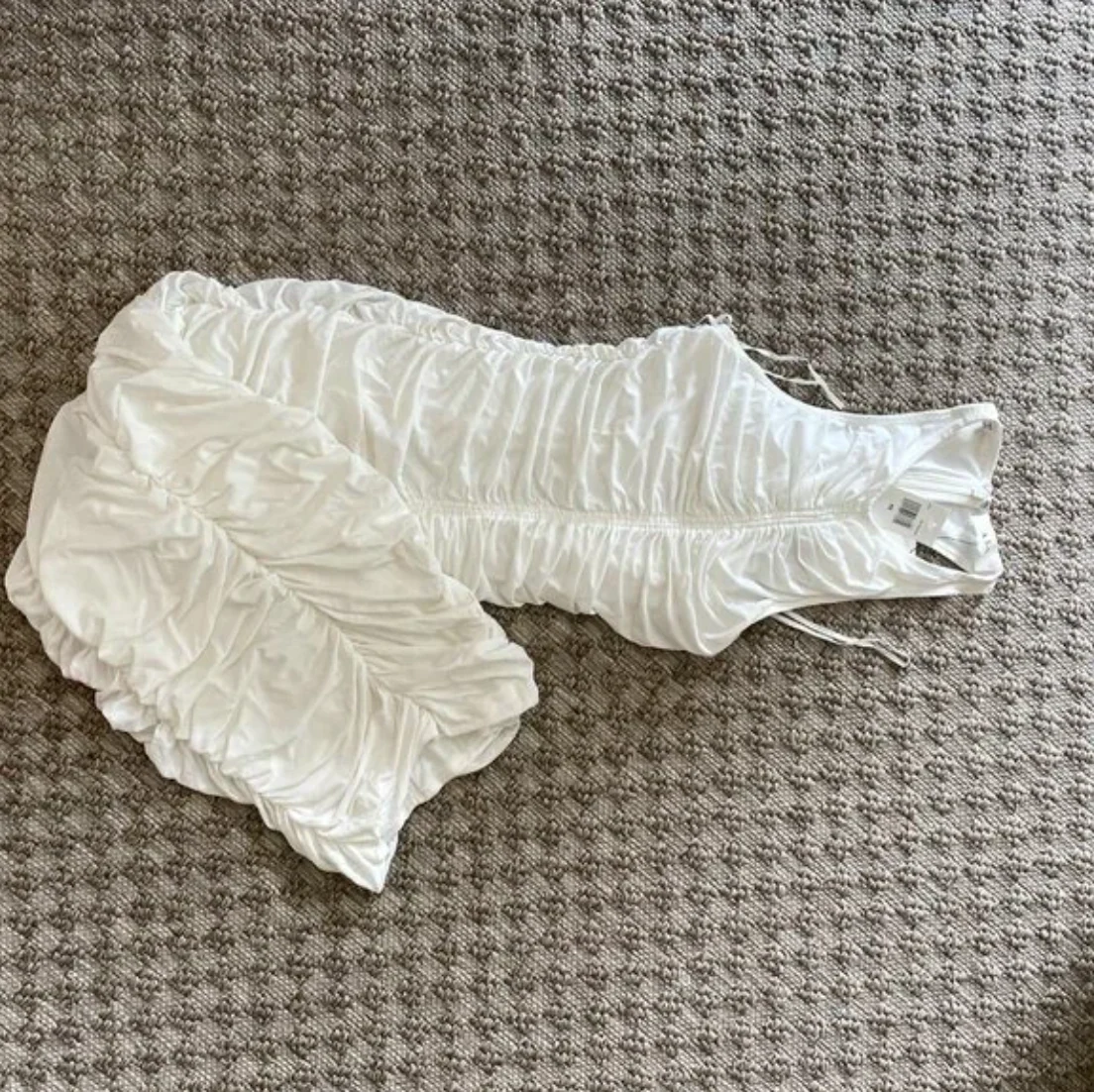 ALC Adrienne Dress In White - Image 4