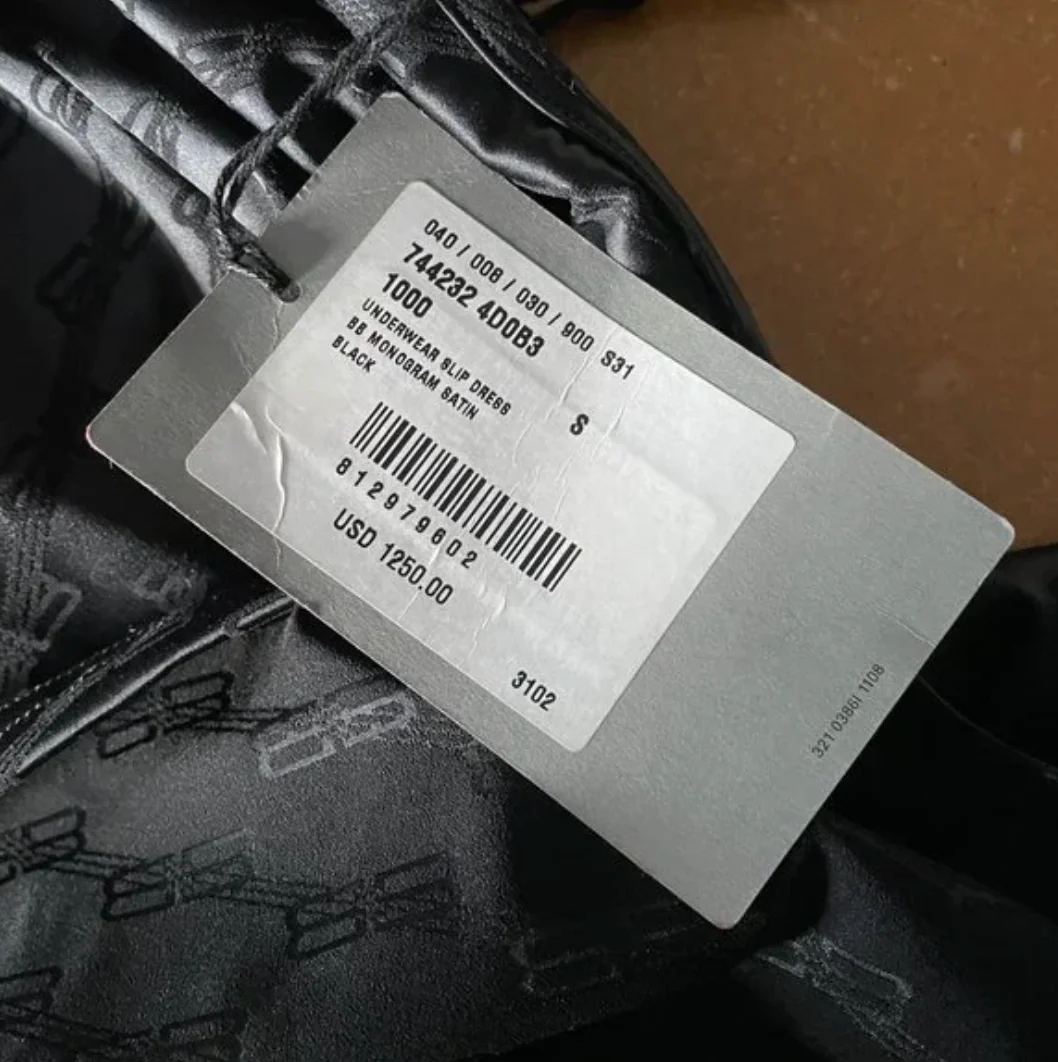 Balenciaga Slip Dress - Image 3