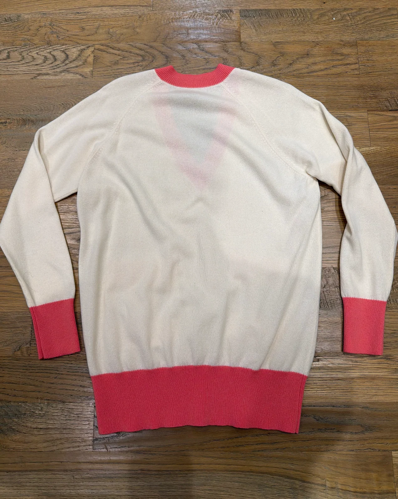 Chanel Cashmere Logo Runway Sweater White - Image 2