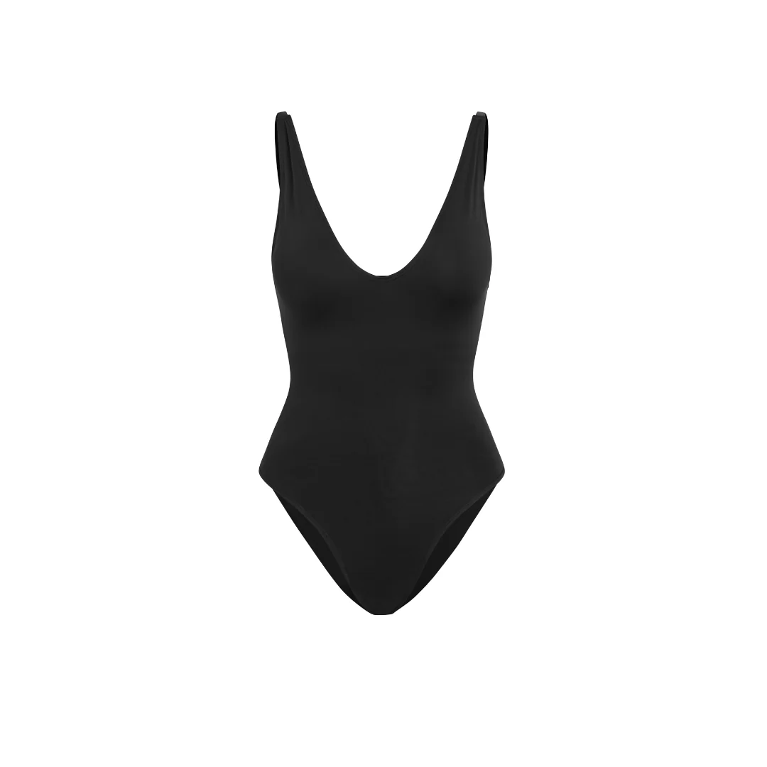 Crisscross One Piece (Black) - Image 2