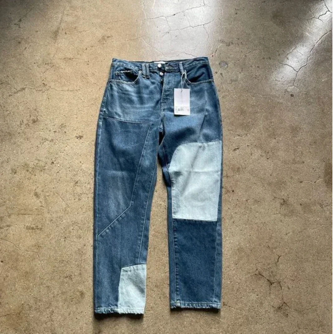 Frame Le Original Landa Mix Patchwork Jeans