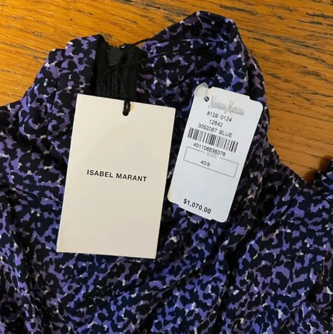 Isabel Marant Jisola Animal-Print Dress - Image 3