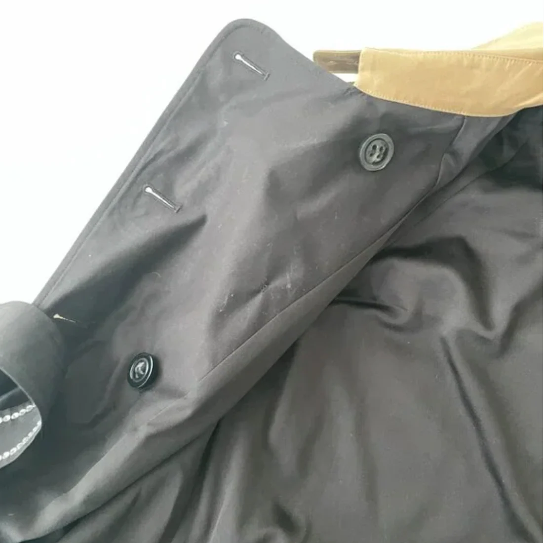Libertine Pocket Talk Crystal Belted Trench Coat - Image 5
