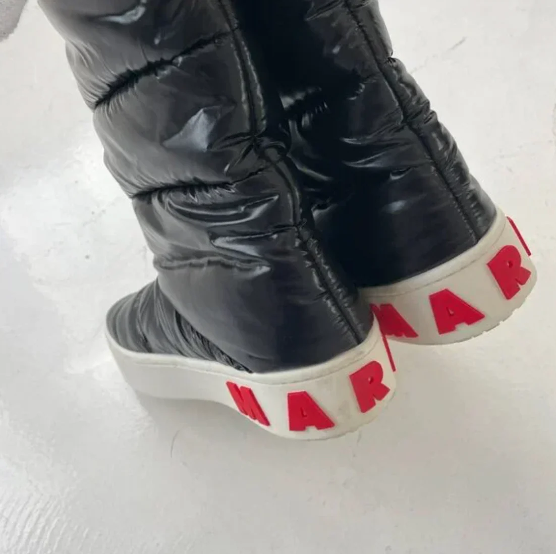 Marni Black Snow Boots - Image 5