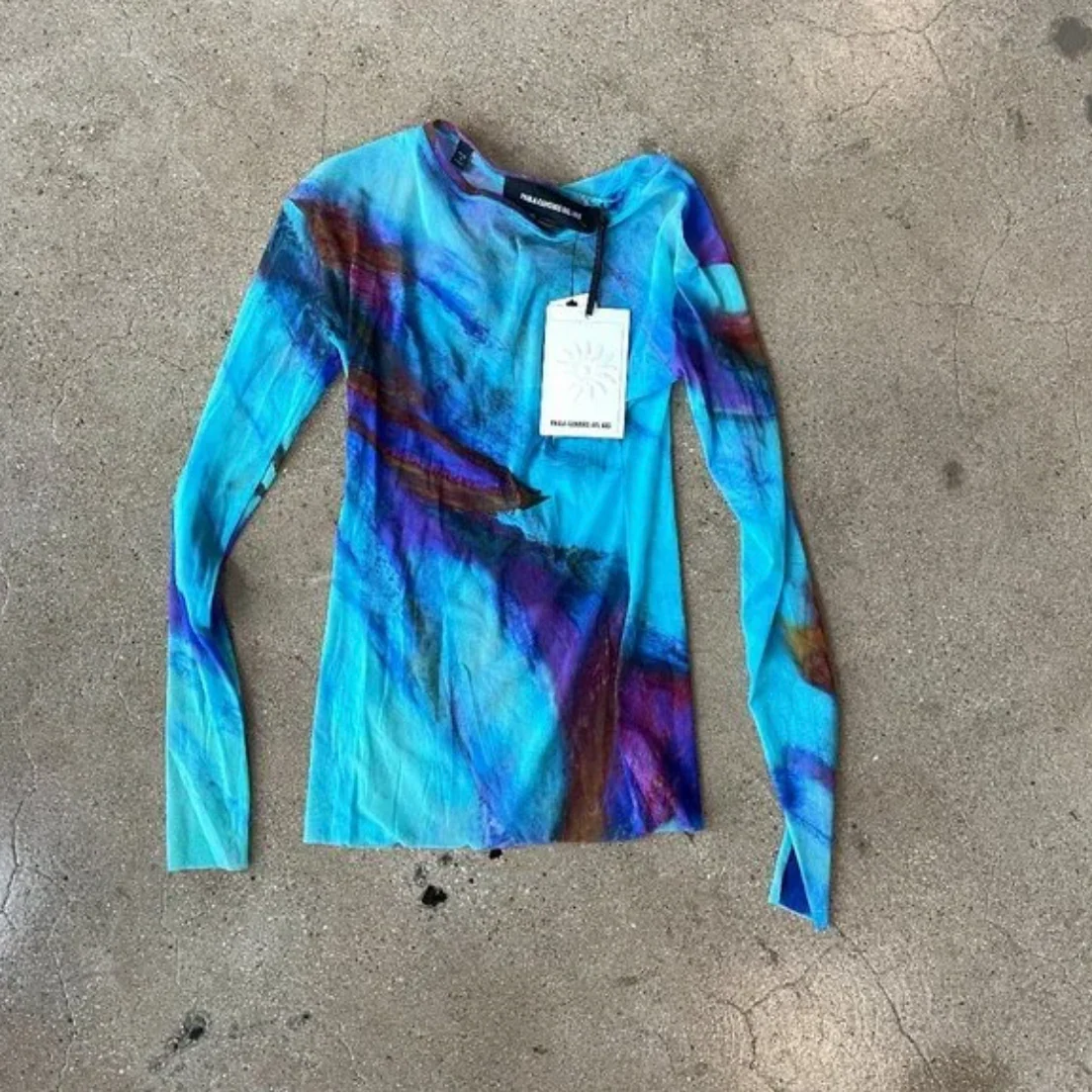 Paula Canovas Del Vas Mesh Top - Image 2