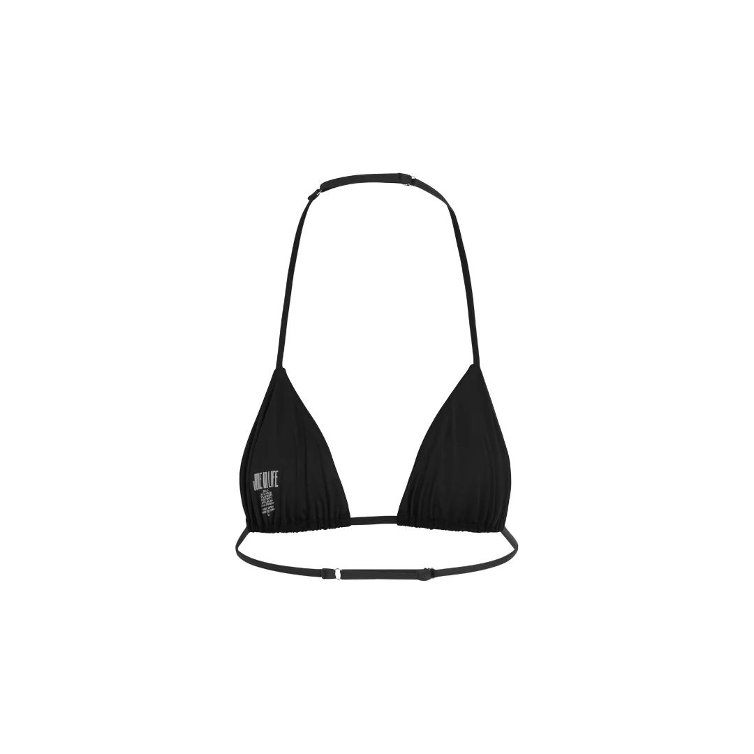 Turks Bikini Top (Black) - Image 2