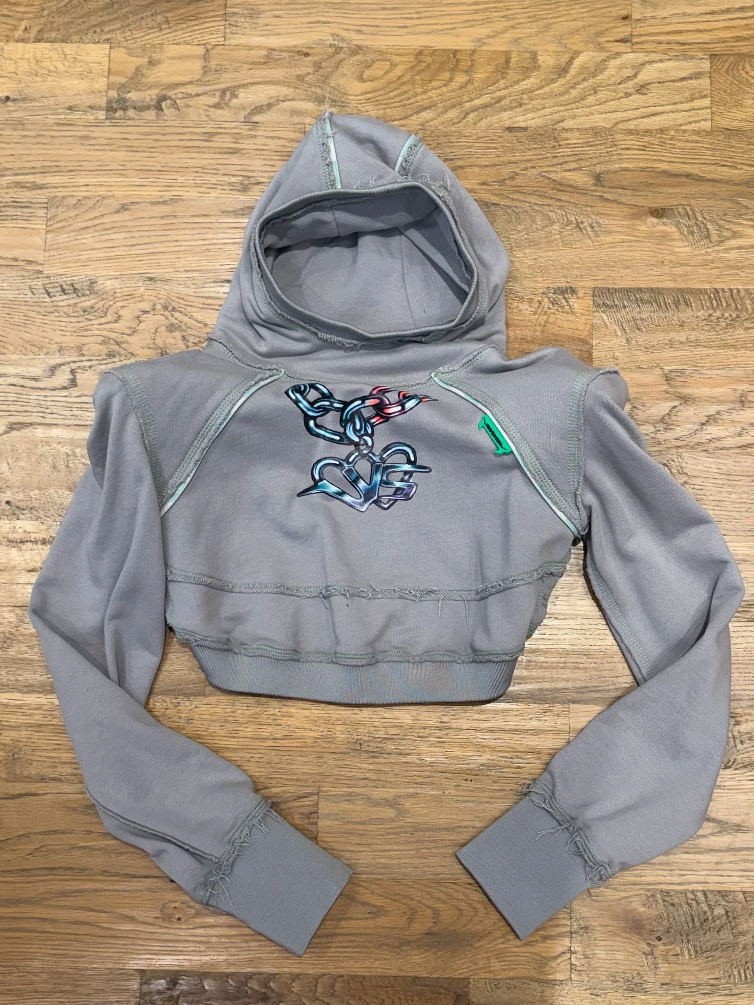 WINDOWSEN Cropped Sweatshirt